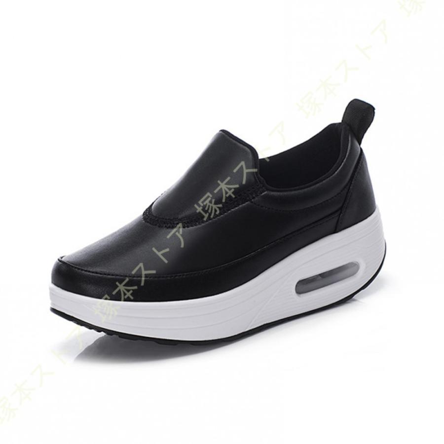 スニーカー スリッポン シューズ レディース 軽量 PUレザー 花柄 超