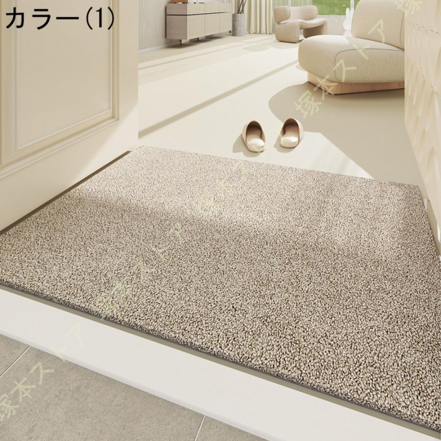 玄関マット 屋内 室内 泥落としマット おしゃれ かわいい 風水 薄型 天然素材 ウール 和風 滑り止め 速乾 吸水 ウェルカム エントランス 業務用 家庭用 屋外用_5