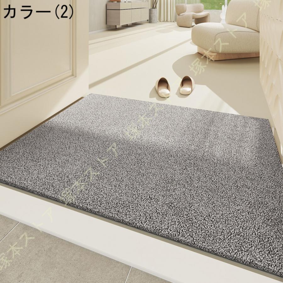 玄関マット 屋内 室内 泥落としマット おしゃれ かわいい 風水 薄型 天然素材 ウール 和風 滑り止め 速乾 吸水 ウェルカム エントランス 業務用 家庭用 屋外用_6