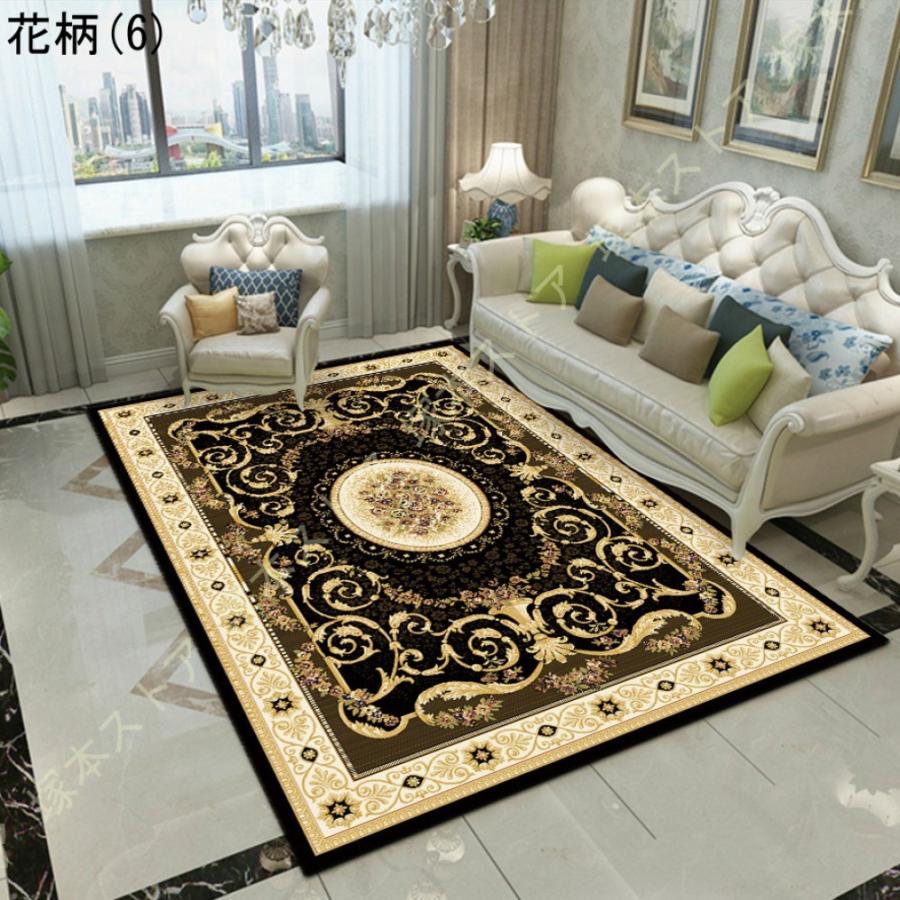 新品✨トルコカーペット 絨毯  玄関マット  カーペット おしゃれ インテリア RG-3864 高級トルコ絨毯の玄関マット｜ベージュ色・60×90cm