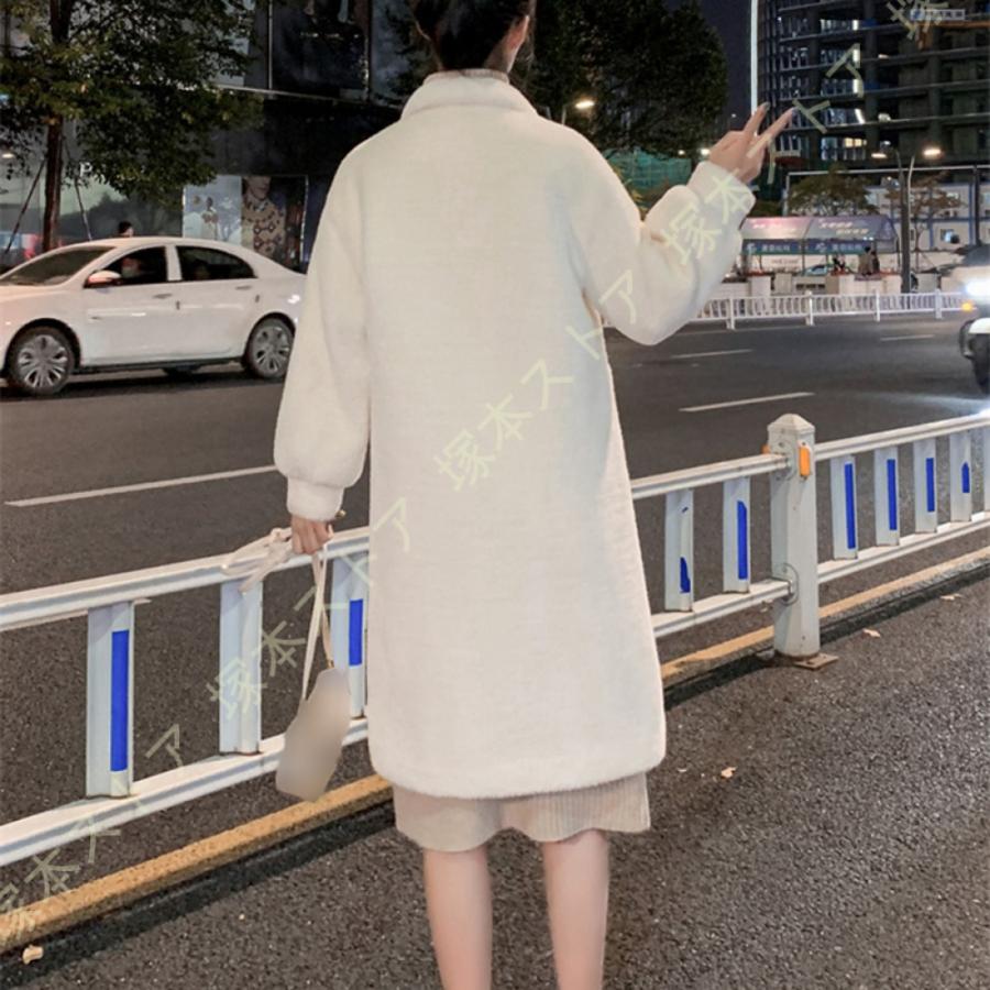 レディース ボアジャケット ボアコート アウターコート ブルゾン ボア もこもこ 防寒コート カジュアル 冬 ゆったり アウトドア 暖かい ボアブルゾン |  | 05