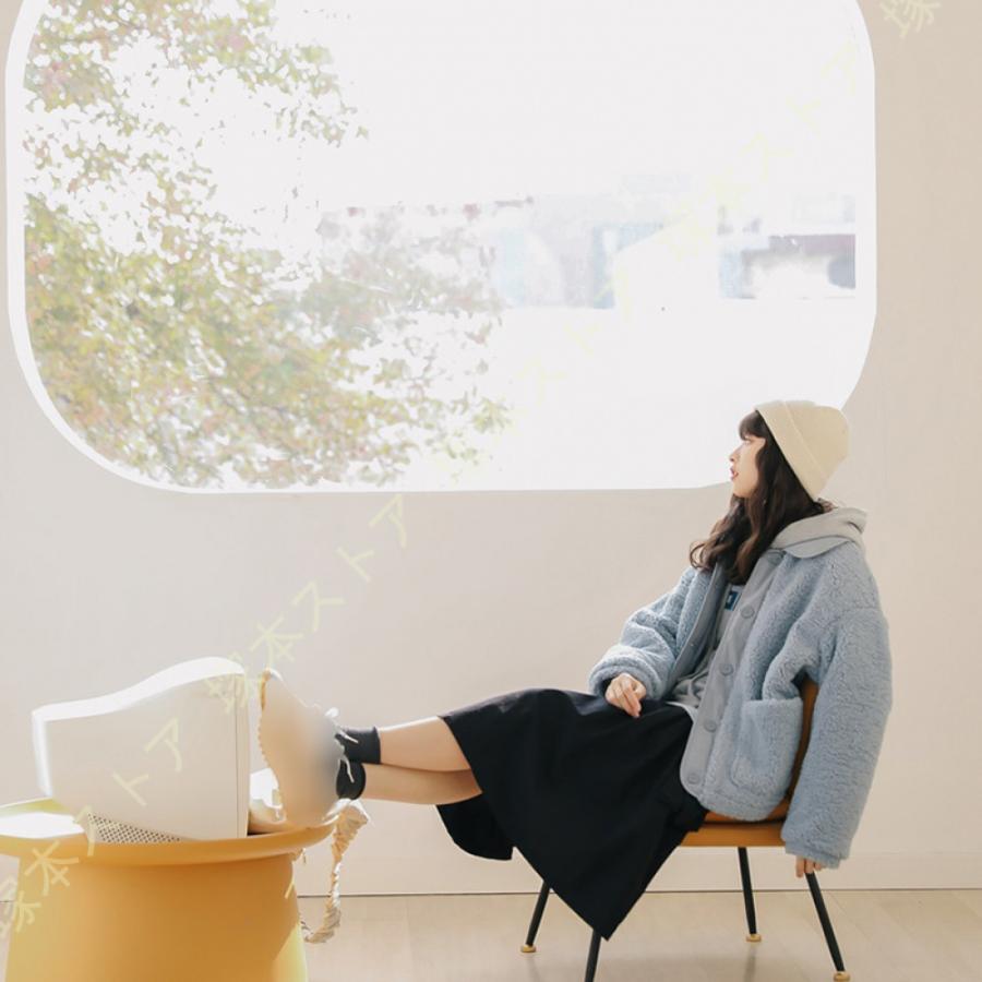 ボアブルゾン ボアジャケット かわいい もこもこ ノーカラー ふわふわ 暖かい レディース コート ゆったり 可愛い 防寒 韓国風 おしゃれ 厚手 レディース 冬 |  | 19