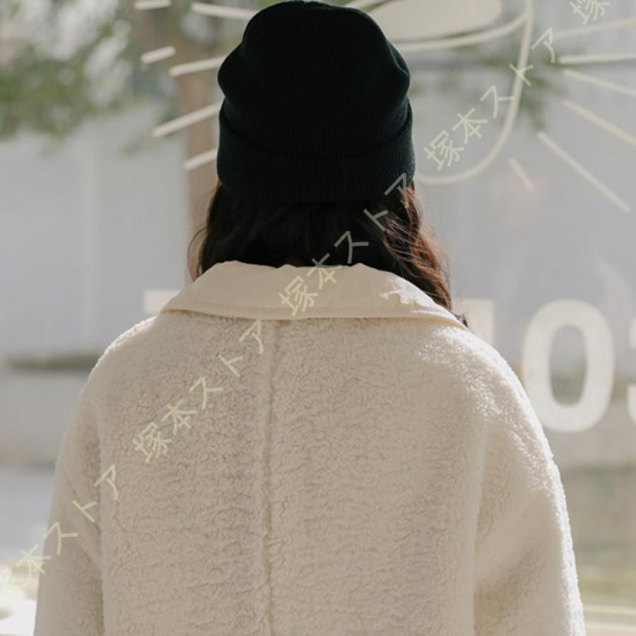 ボアブルゾン ボアジャケット かわいい もこもこ ノーカラー ふわふわ 暖かい レディース コート ゆったり 可愛い 防寒 韓国風 おしゃれ 厚手 レディース 冬 |  | 09