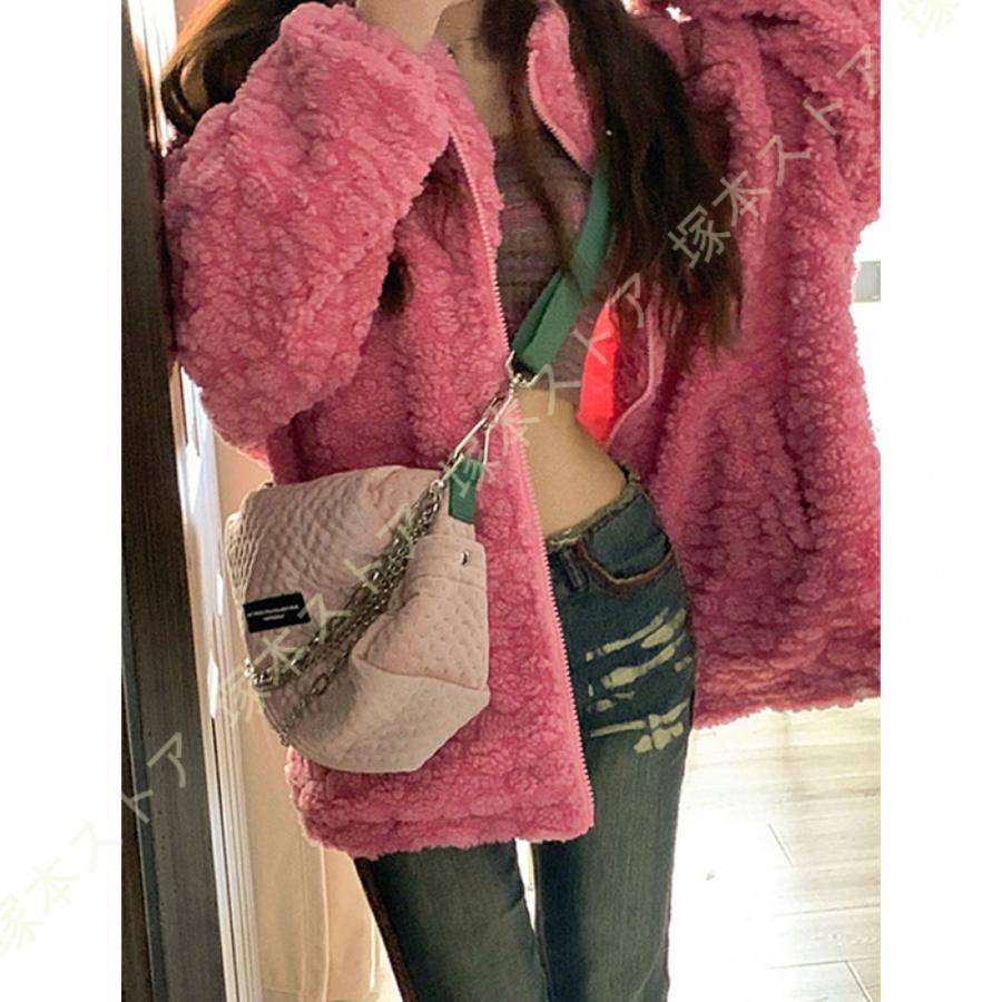 アウター レディース ボア コート ショート丈 羽織り ブルゾン もこもこ 大きいサイズ 秋 冬 暖かい ゆったり 体型カバー ふんわり 普段使い お出かけ 大人 |  | 07