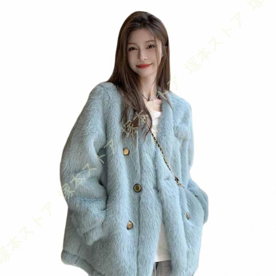 レディース ボアジャケット アウター コート 秋 冬 カジュアル 大人 可愛い フェミニン きれいめ エレガント おしゃれ お出かけ お呼ばれ デイリー オフィス |  | 03