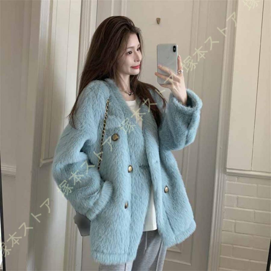 レディース ボアジャケット アウター コート 秋 冬 カジュアル 大人 可愛い フェミニン きれいめ エレガント おしゃれ お出かけ お呼ばれ デイリー オフィス |  | 04