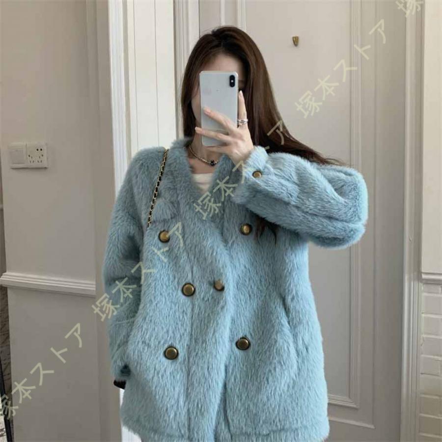 レディース ボアジャケット アウター コート 秋 冬 カジュアル 大人 可愛い フェミニン きれいめ エレガント おしゃれ お出かけ お呼ばれ デイリー オフィス |  | 05