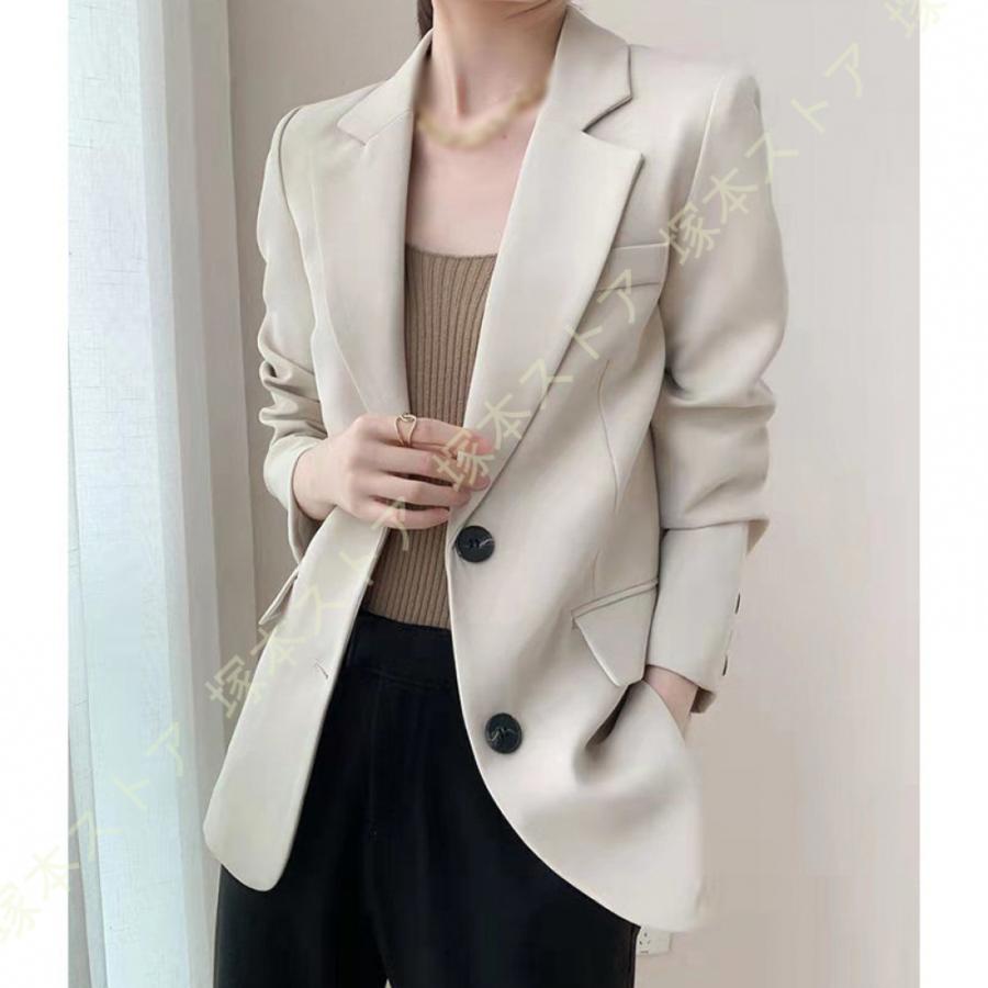 テーラードジャケット 春 夏 アウター ジャケット レディース 冷房対策 通勤服 OL オフィス カジュアル 羽織 上品 無地 スーツ ジャケット オフィス |  | 13
