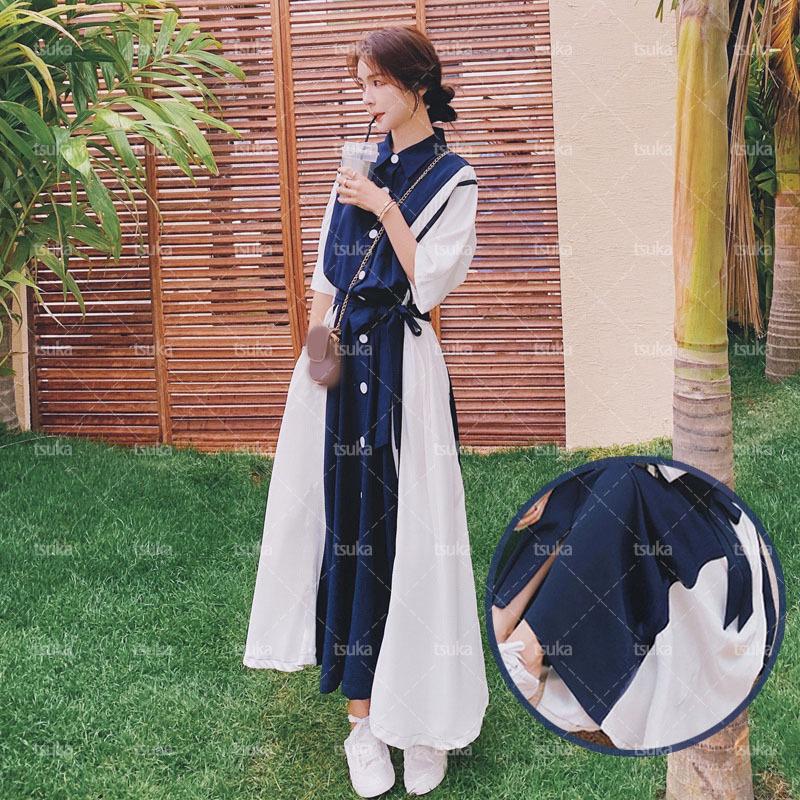 21春夏新色 ワンピース レディース 春 夏 春夏 オフィス Aライン ベルト付き 大人 可愛い 上品 Ol 通勤 ロングワンピース 半袖 二次会 女子会 シャツワンピース ミモレ丈 限定製作 Glicoapp Com Br