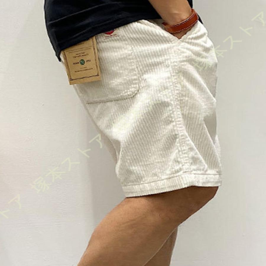 サマーコーデュロイショーツ ショートパンツ メンズ コーデュロイ