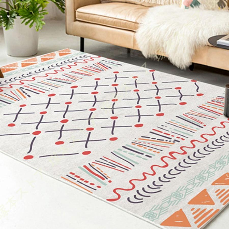 ラグ カーペット ウィルトン織 抗菌 防ダニ加工 北欧 ラグマット