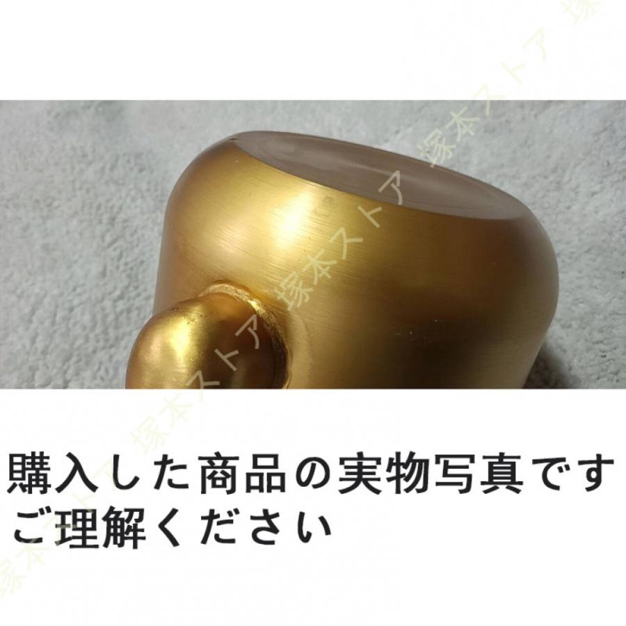 大型やかん 昔なつかし アルマイト やかん 湯沸し アルミ ながら 金色