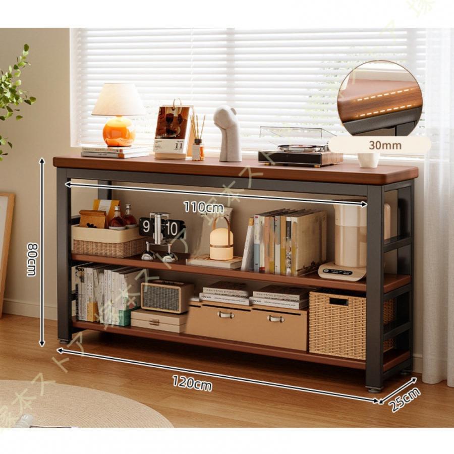 キッチンラック 幅80 奥行30 高さ80cm ホワイト ナチュラル スチール キッチン収納 組立品 キッチン 台所 キッチン収納ラック 台所収納 収納棚 レンジラック_12