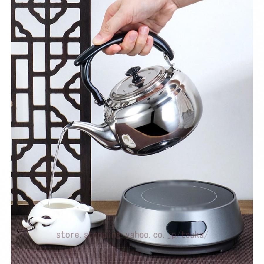 やかん ステンレス 茶こし付き 笛吹きケトル 湯沸かし麦茶 づくり