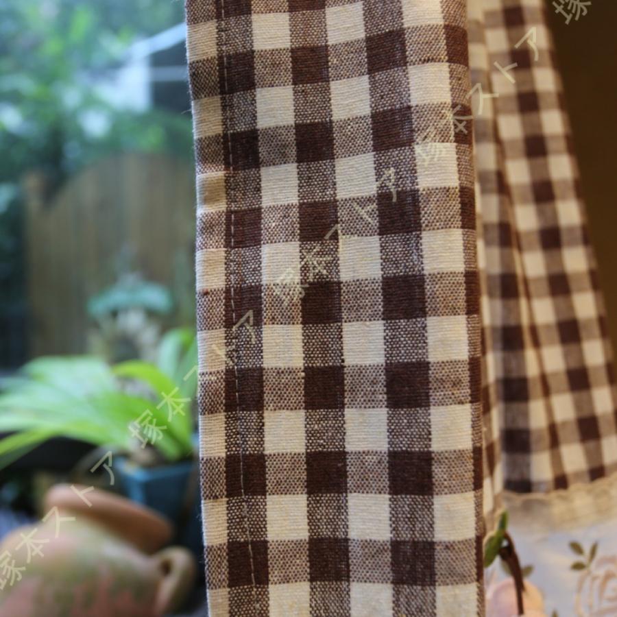 ⭐️アメリカンカントリー雑貨❤ෆりんごෆいっぱい☘️　レースカフェカーテン ⭐️アメリカンカントリー雑貨❤ෆりんごෆいっぱい☘️ レース