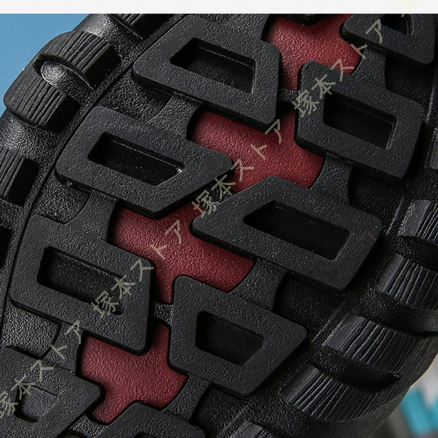 アウトドア ハイキングシューズ メンズ 防寒靴 トレッキングシューズ 防水 防滑 衝突防止 登山靴 大きいサイズ 幅広 3E ハイカット レースアップシューズ 軽量_25