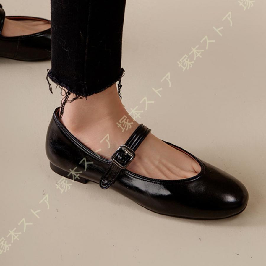 ✨美品✨Opera バレエシューズ　フラットパンプス　handmade バレエシューズ パンプス レディース ストラップ フラット