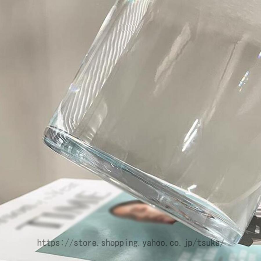 花びん ガラスの花瓶 大きな花瓶 30cm 大 おしゃれ 透明 花器 フラワー