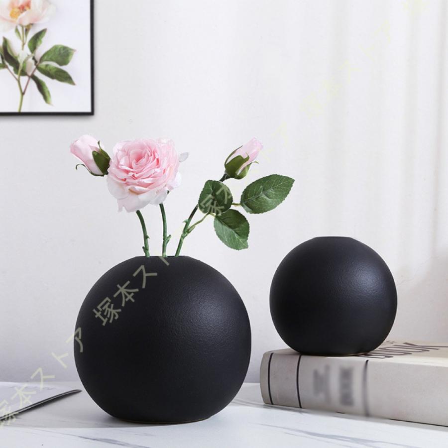 花瓶 黒 陶器 ミニ花器 一輪挿し セラミック フラワーベース 花瓶 黒 陶器 ミニ花器 一輪挿し セラミック フラワーベース