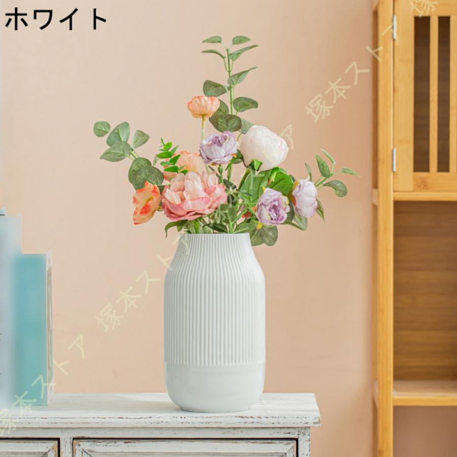 花瓶 陶器の花瓶 25cm セラミック おしゃれ 広口 オフィス 北欧 花瓶 陶器の花瓶 25cm セラミック おしゃれ 広口 オフィス 北欧
