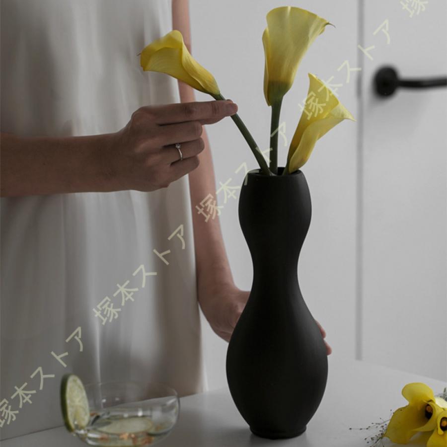 花瓶 フラワーベース 陶器 北欧 おしゃれ 大きい インテリア 高さ29.5