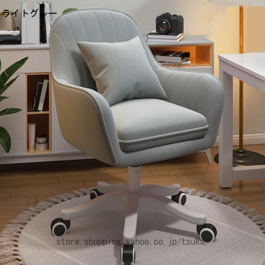 オフィスチェア 椅子 デスクチェア パソコンチェア パソコン クッション オフィスチェア おしゃれ 北欧 パソコンチェア 360回転 座面昇降