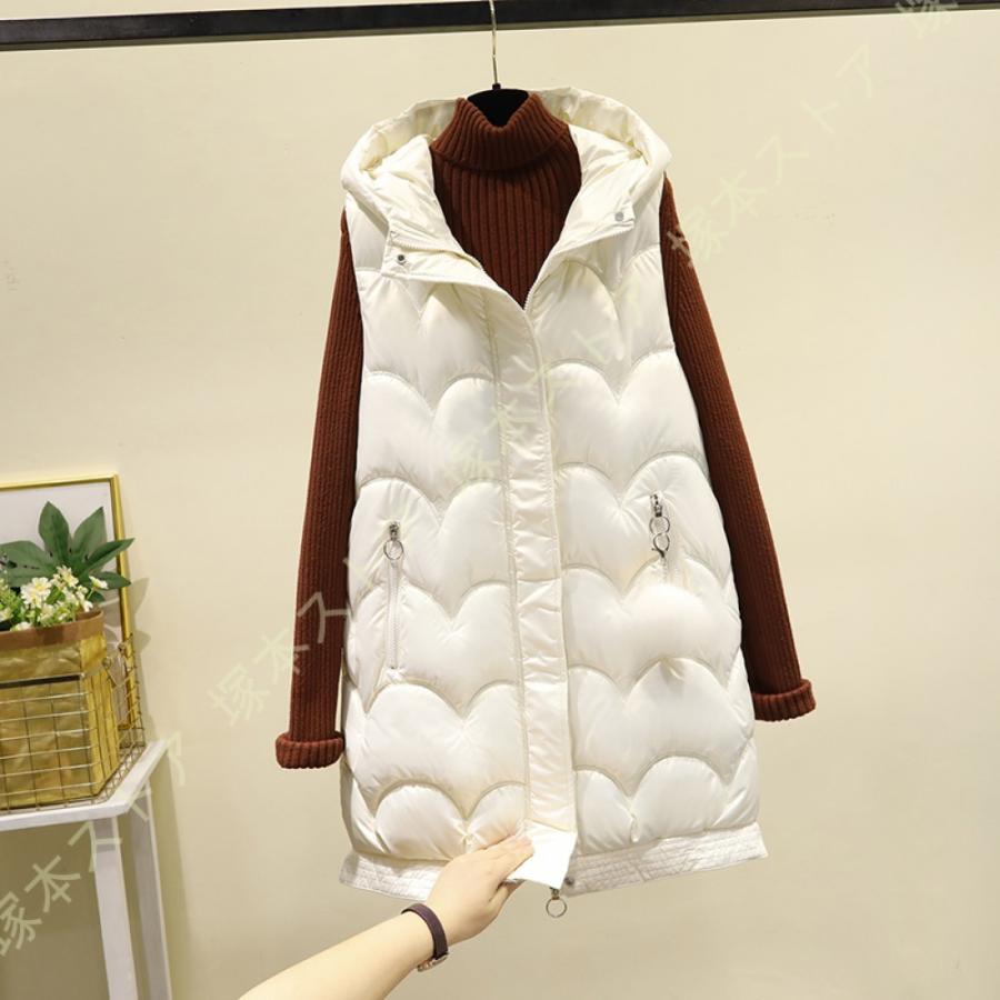 セットアップ キルティング 中綿ベスト 冬服 アウター ジャケット スリム ジップアップ ダウンベスト ロング レディース 韓国風 ダウンジャケット ノースリーブ 袖なし ジャケット セットアップ キルティング 中綿ベスト 冬服 アウター ジャケット スリム ジップアップ ダウンベスト ロング レディース 韓国風 ダウンジャケット ノースリーブ 袖なし ジャケット