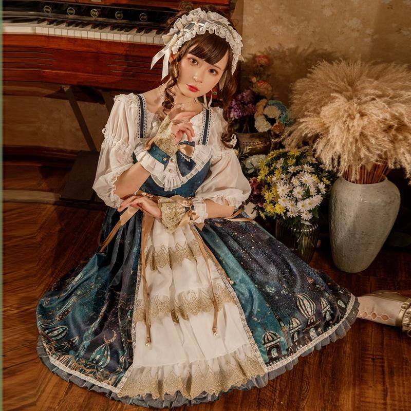 ワンピース ロリータ ゴスロリ コスプレ アニメ 森ガール 大きい ワンピース ロリータ ゴスロリ コスプレ アニメ 森ガール 大きい
