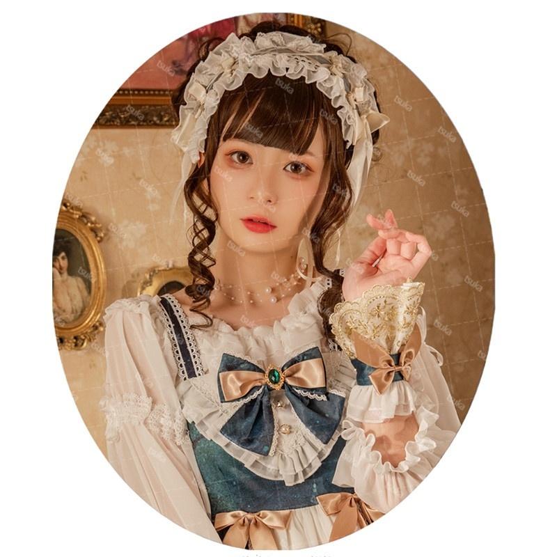 ワンピース ロリータ ゴスロリ ワンピース コスプレ アニメ 森ガール  