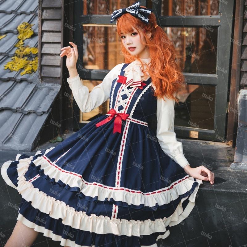 新作入荷!! Lolita系 ワンピース ロリータ トップス 萌え レディース