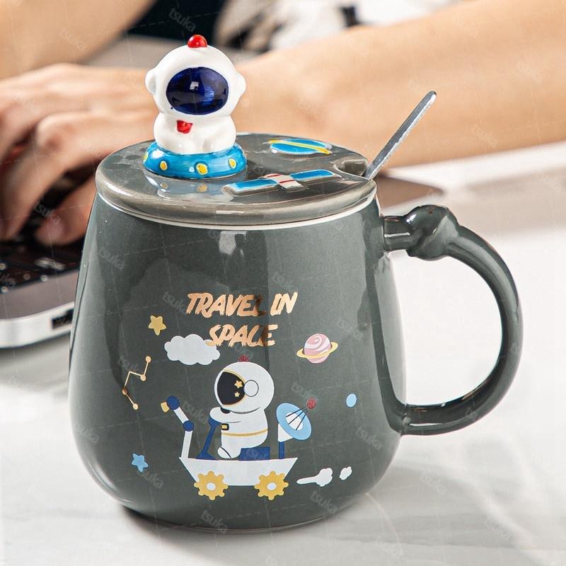マグカップ 宇宙飛行士 創意 置物 セラミック コーヒーマグ マグカップ 宇宙飛行士 創意 置物 セラミック コーヒーマグ