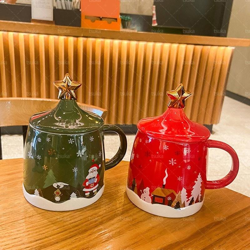 マグカップ 蓋付き クリスマス コップ サンタクロースティー マグカップ 蓋付き クリスマス コップ サンタクロースティー