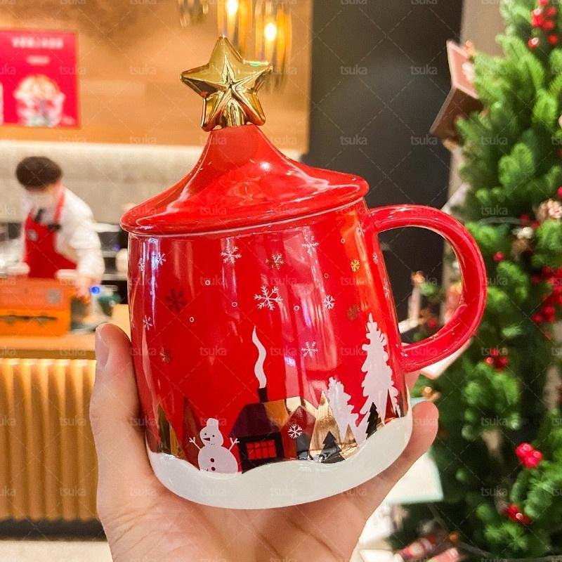 マグカップ 蓋付き クリスマス コップ サンタクロースティー マグカップ 蓋付き クリスマス コップ サンタクロースティー