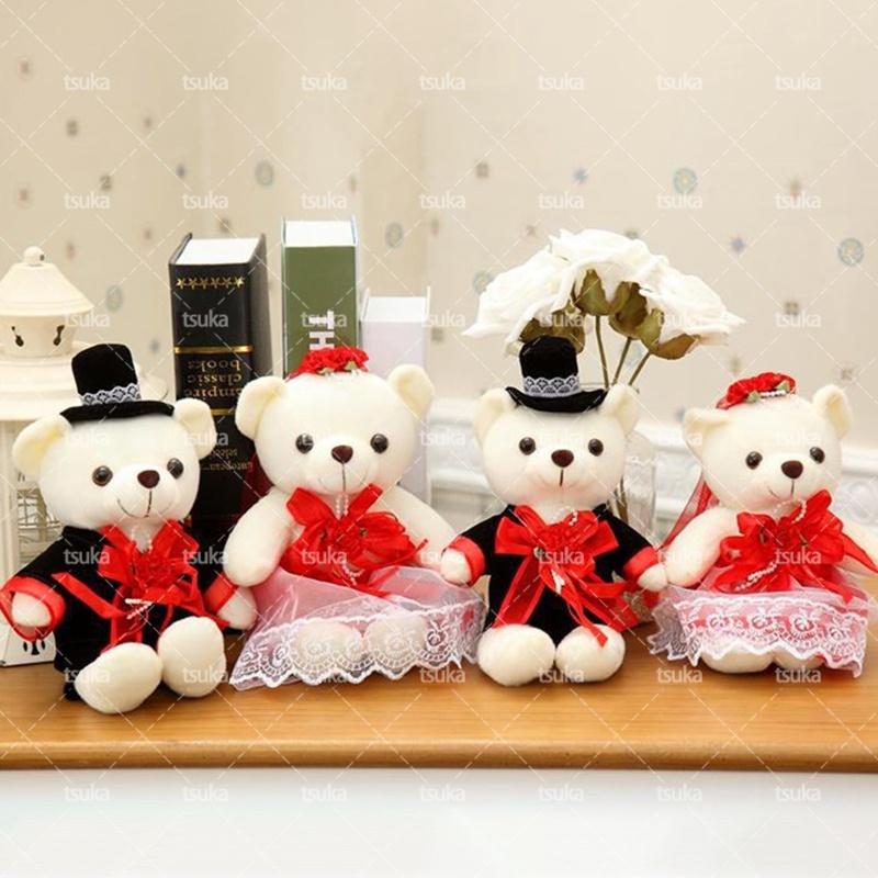 ウェディングドール ぬいぐるみセット ぬいぐるみ 結婚式ウェルカムドールBOX チワワをセットに追加する※本