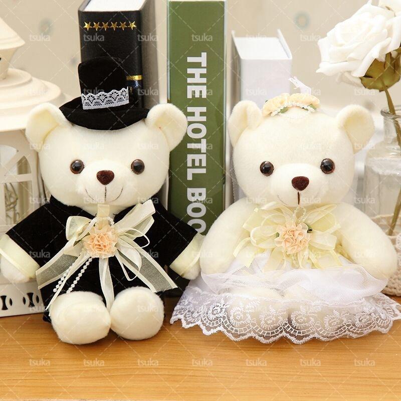 ぬいぐるみ 結婚式 ウェルカムドール 2点セット くま 人形