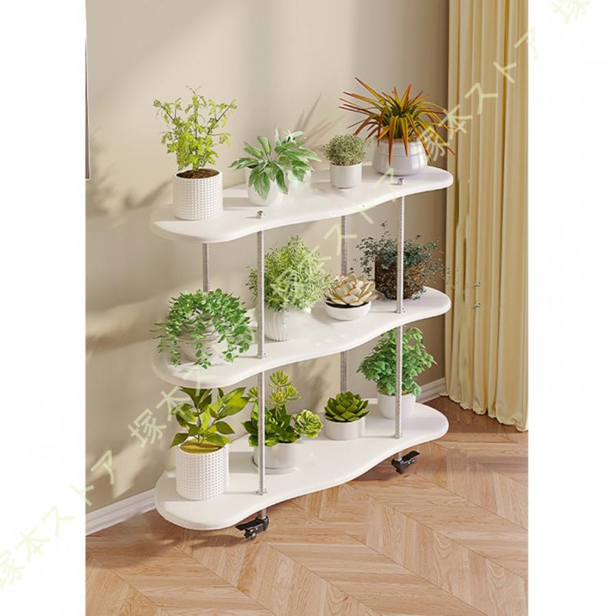 ガーデンラック 3段 フラワースタンド プランタースタンド 屋外 室内