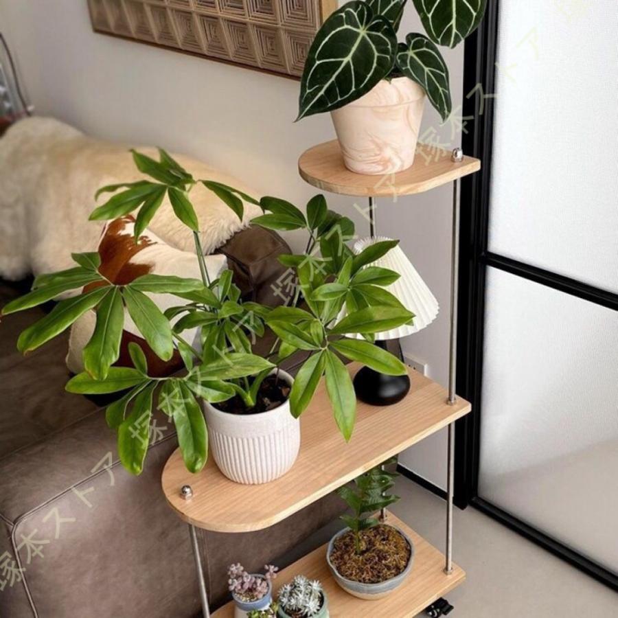 ガーデンラック 鉄製 フラワースタンド 三層 屋外 プランターラック