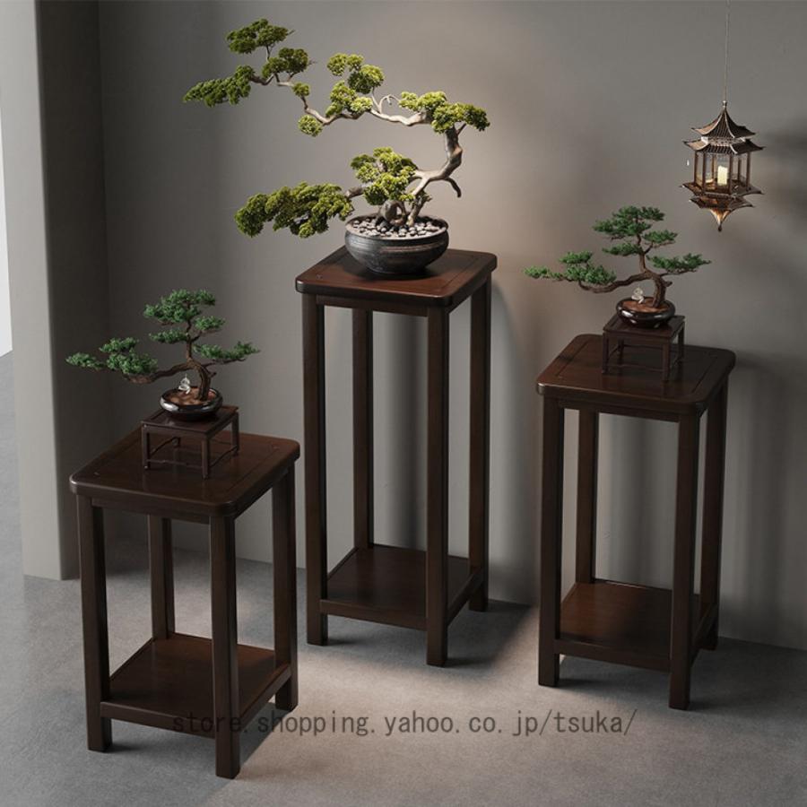 プランタースタンド 花台 園芸ラック 竹製品 フラワースタンド 観葉