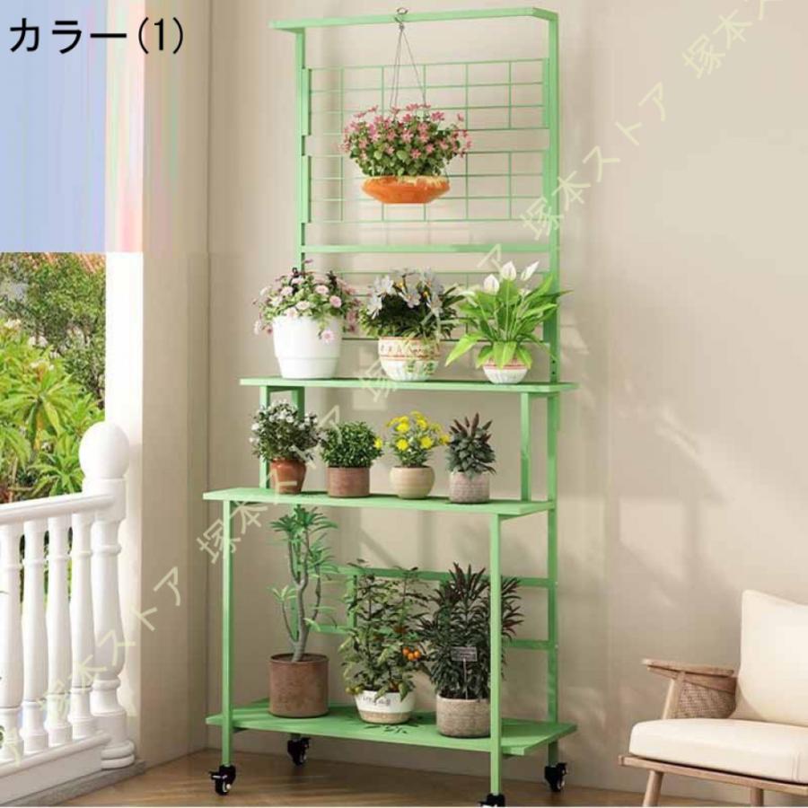 【値下り】フラワースタンド 棚 ガーデンラック34739 Amazon.co.jp: フラワースタンド, ガーデンラック, 屋外用鉢植え