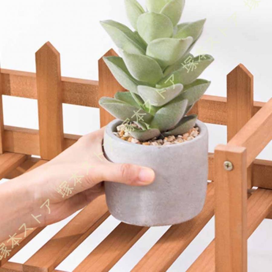 ガーデンラック 天然木製 多層 フラワースタンド 木製 花台 盆栽棚 棚