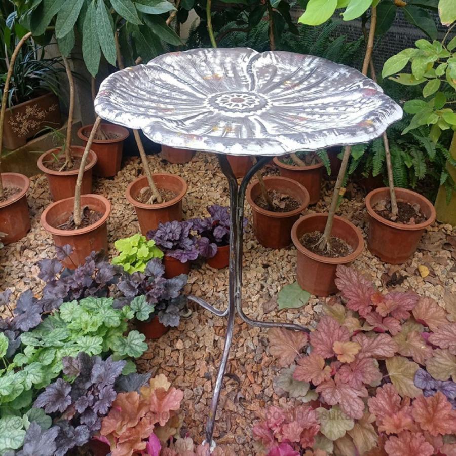 ガーデニング フラワープレートスタンド フラワースタンド アイアン おしゃれ 花台 プランター台 鉢置き プラントスタンド 室内 屋外 花 観葉植物 プランター_16