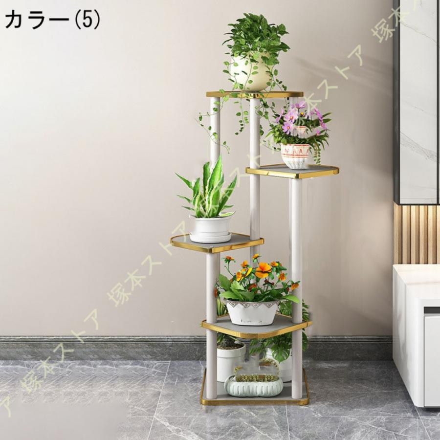 フラワースタンド 室内 木製 花台 鉢置き台 園芸ラック ガーデニング