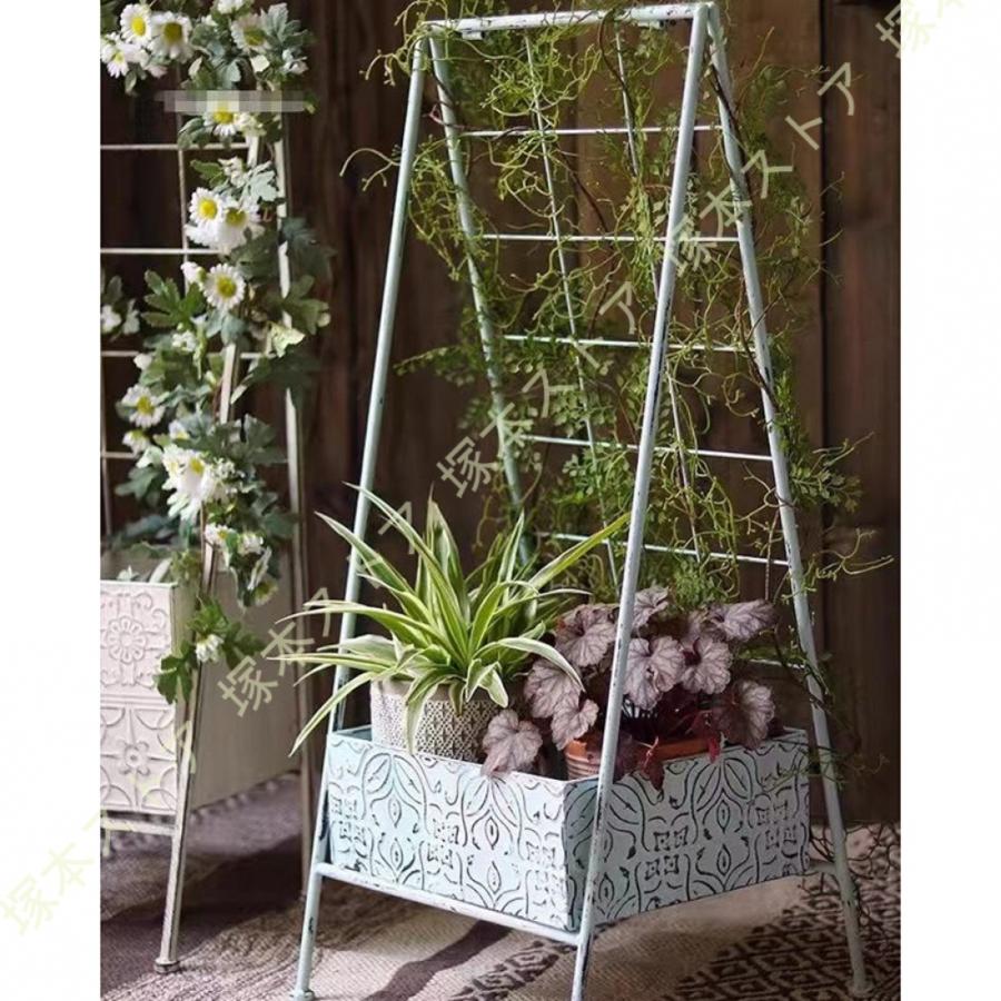ガーデンラック プランターラック フラワースタンド 屋外 植木鉢ラック