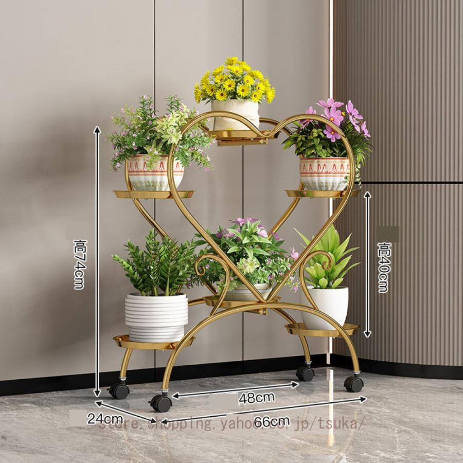 室内 屋外 おしゃれ 花台 ガーデンラックフラワースタンド プランター
