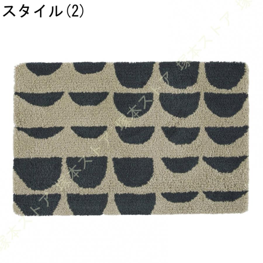 北欧 イエロー マット 玄関マット 45X70cm 3色展開 洗える 洗濯機洗い可 滑り止め 北欧 室内 可愛い おしゃれ かわいい ギフト_5