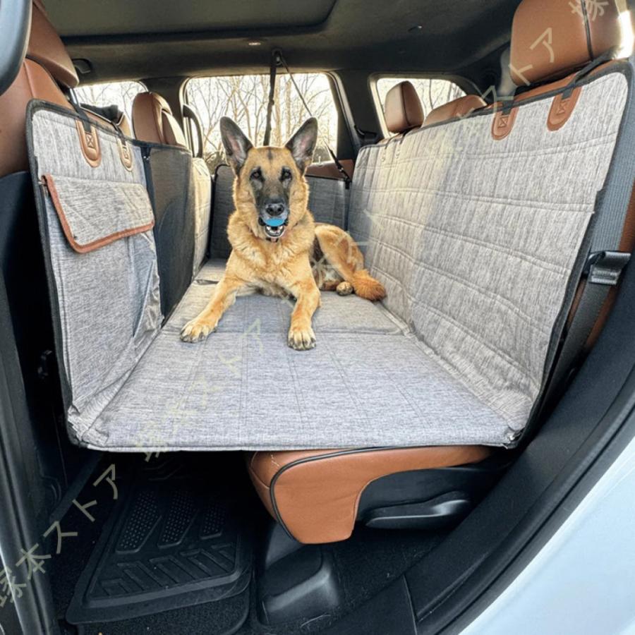 座席下への落下を防ぐ広々ボード（後席用） ロング 車 犬 ドライブ 猫