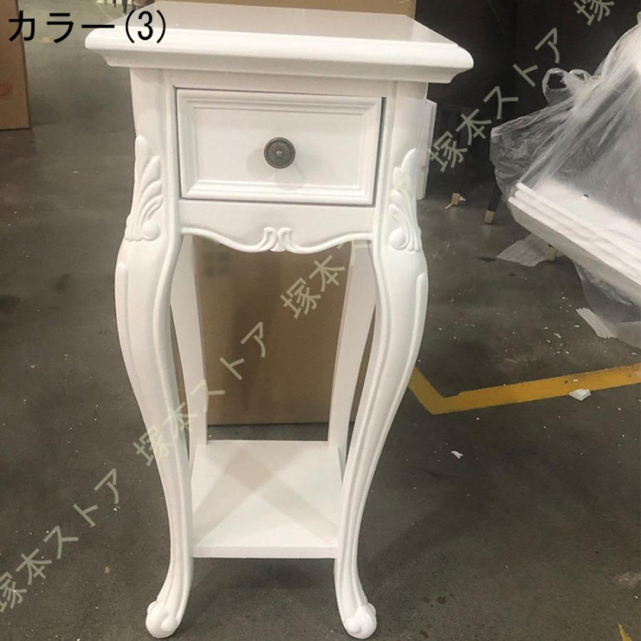 コンソールテーブル マホガニー 無垢材 アンティーク クラシック 家具 玄関 電話台 花台 木製 天然木 収納 引き出し 棚 猫脚 エレガント 木目 サイドテーブル_6