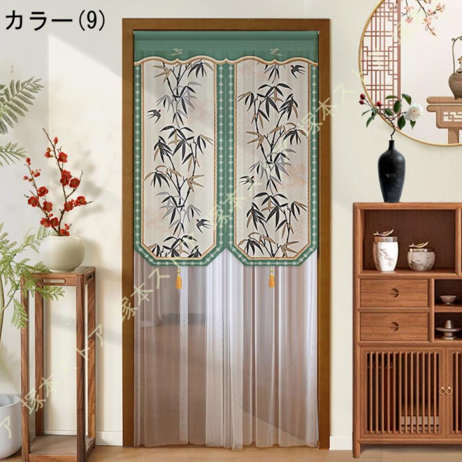 北欧 レース のれん 布 寝室 リビング 間仕切りカーテン キッチン 玄関