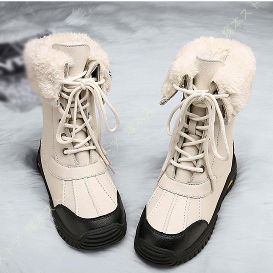 【開店記念セール！】 ウィンターブーツ レディース 防水 防滑 防寒 ハイキング カジュアル 雪靴 歩きやすい ブーティ 疲れにくい 痛くない 低反発 やわらかい シンプル 暖かい