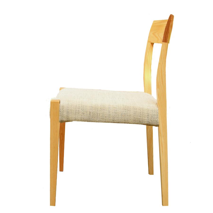 塚本木工所　Combi Chair　ダイニングチェア　イス　椅子　木製　アームなし　肘なし　サイドチェア　カバーリング　サクラ　桜　さくら　無垢　国産　おしゃれ |  | 02